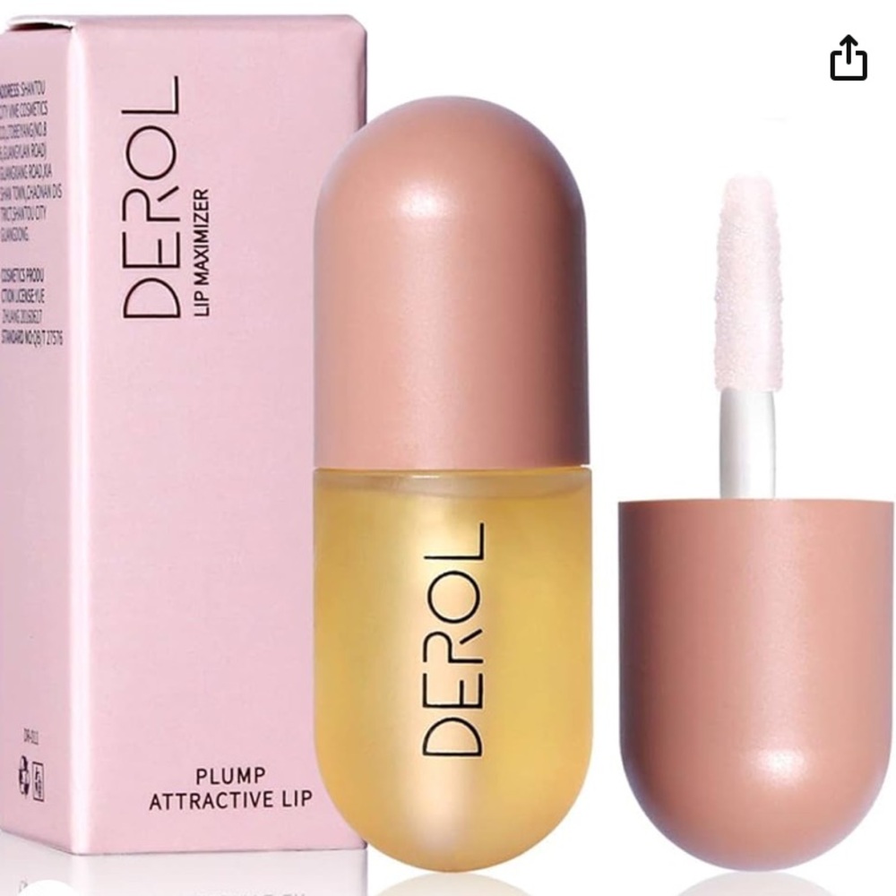 derol lip plumper mini size lip gloss tiktok favorite famous single NWOT NEW NIB